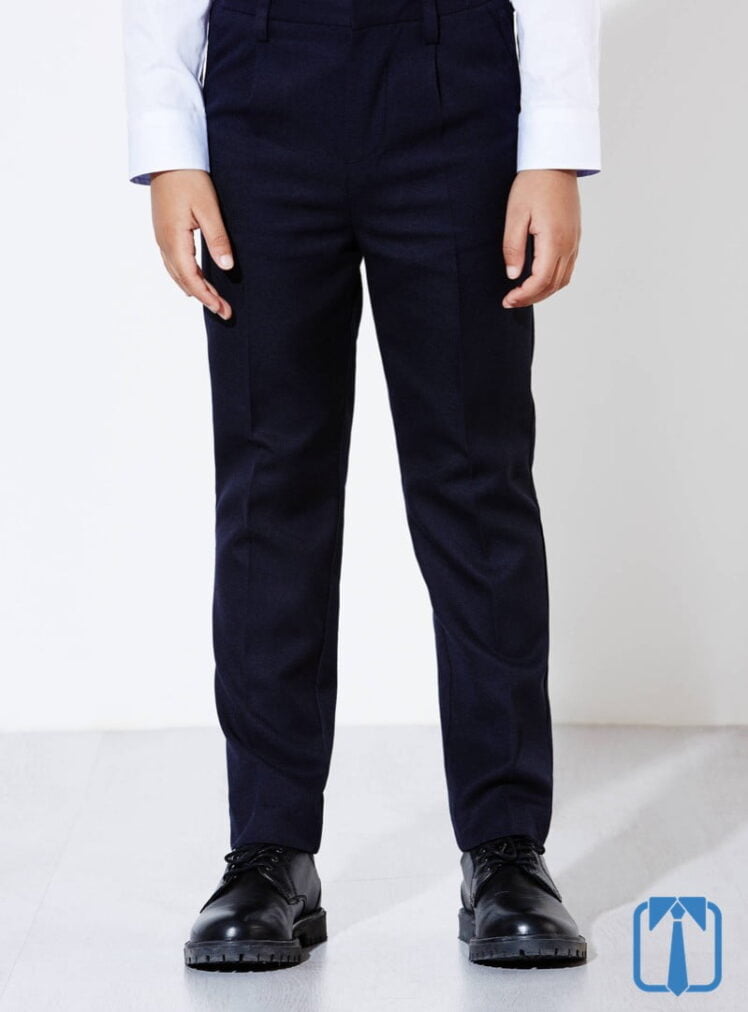 Pantalón de Paño (de vestir) Azul Marino de colegio (escolar)