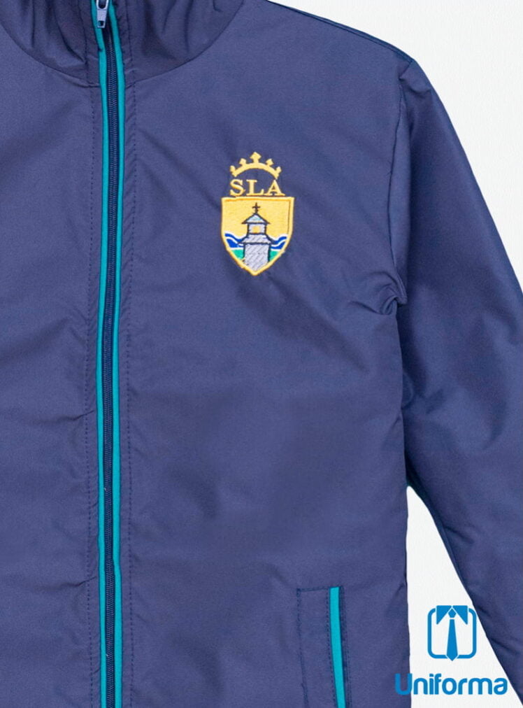 Parka Azul Colegio San Luis de Alba