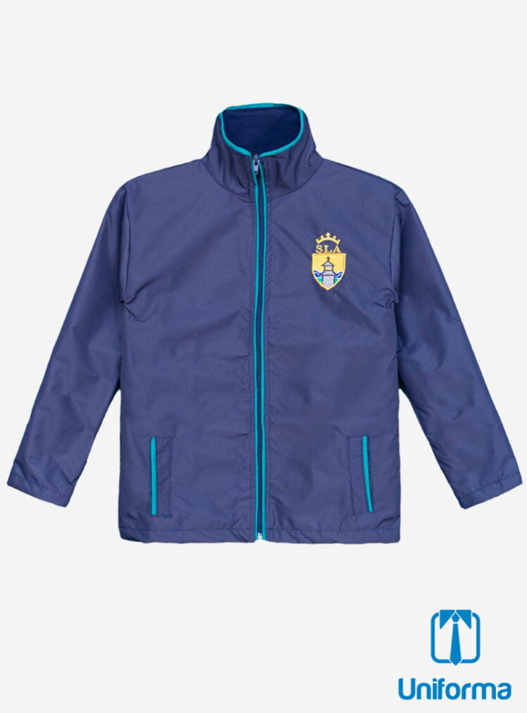 Parka Azul Colegio San Luis de Alba