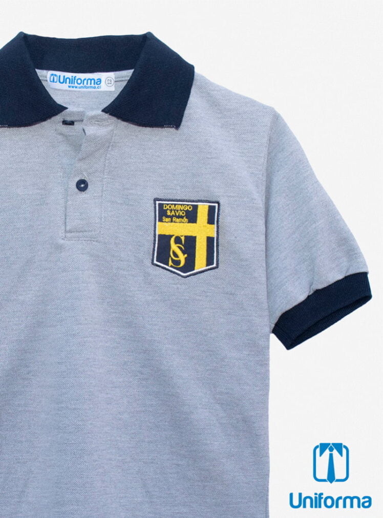 Polera manga corta uniforme Domingo Savio
