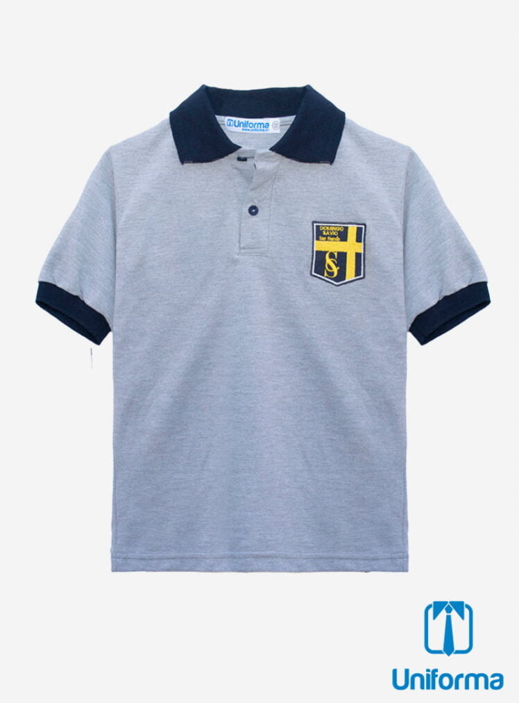 Polera manga corta uniforme Domingo Savio
