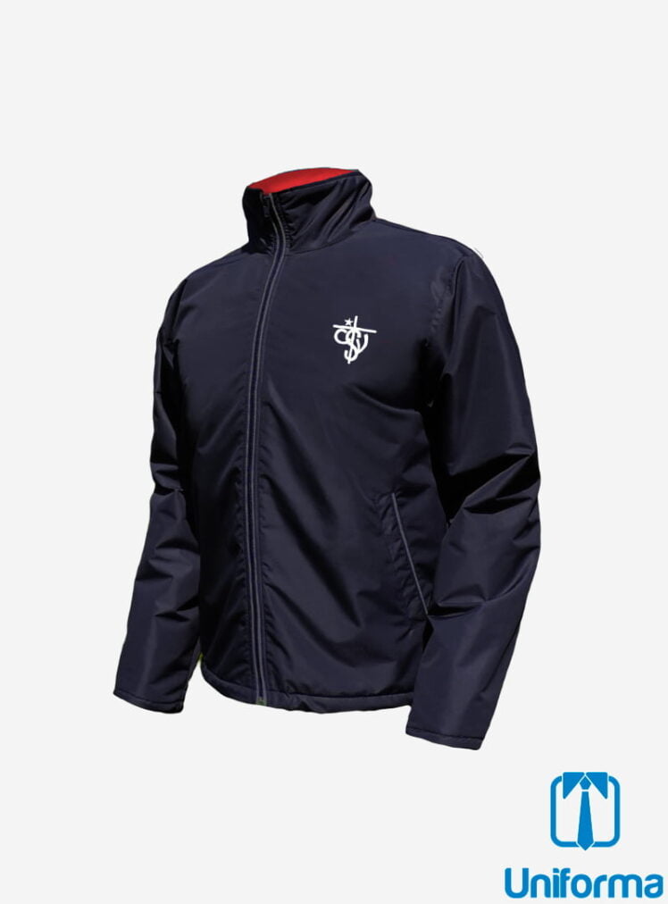 Parka Azul Colegio San Luis de Alba