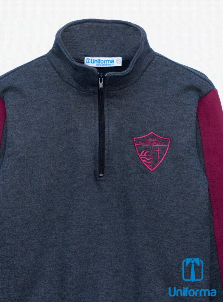 Poleron Buzo Colegio Puerto Montt