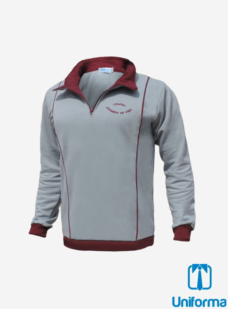 Poleron Buzo Leonardo Da Vinci