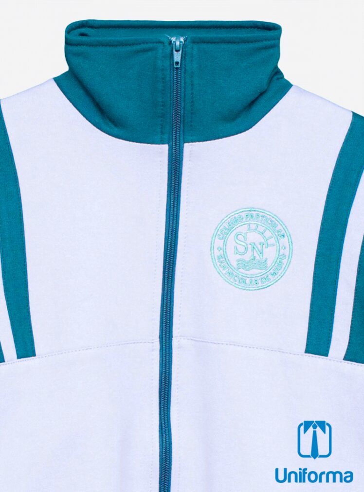 Poleron Buzo Colegio San Nicolas