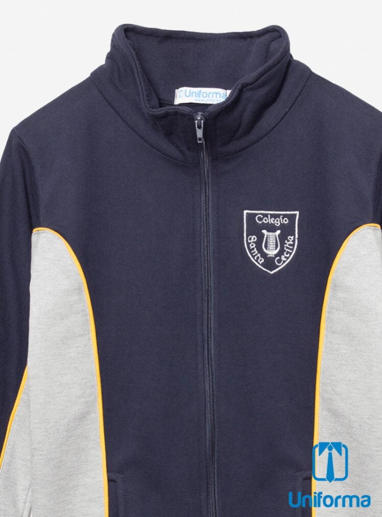 Poleron Buzo Santa Cecilia