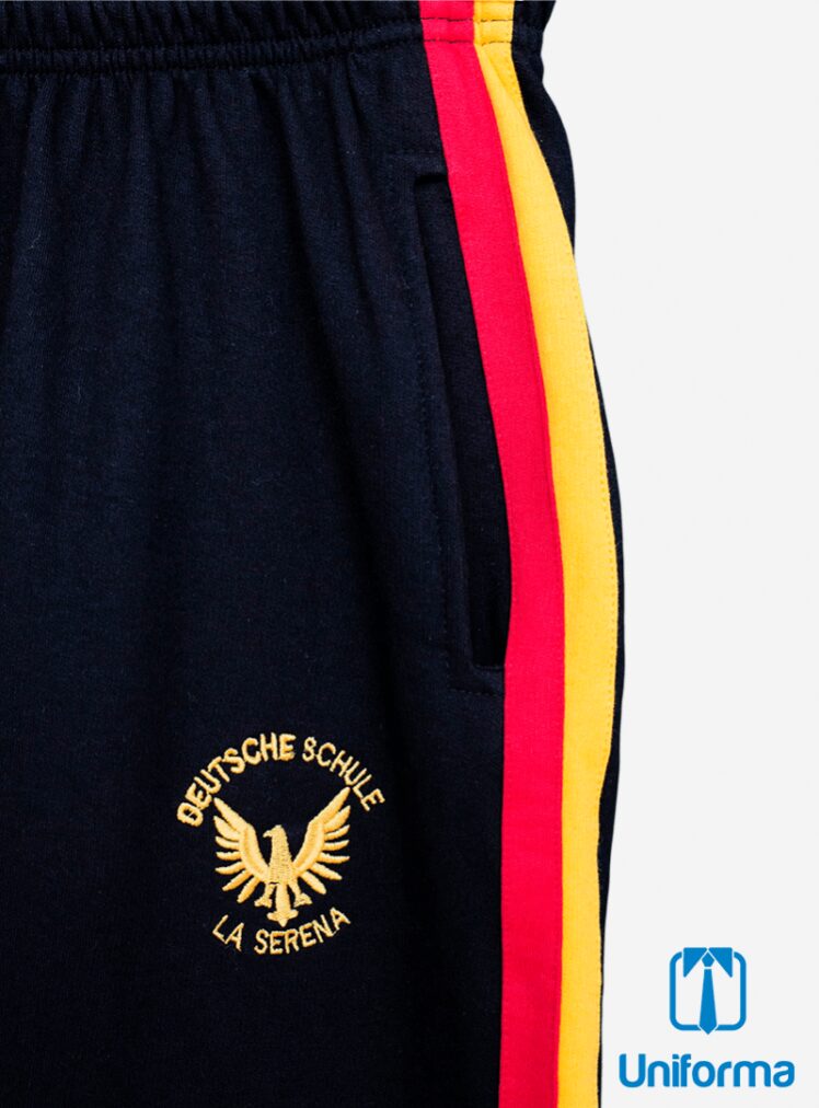 Pantalón buzo deporte colegio Alemán La Serena