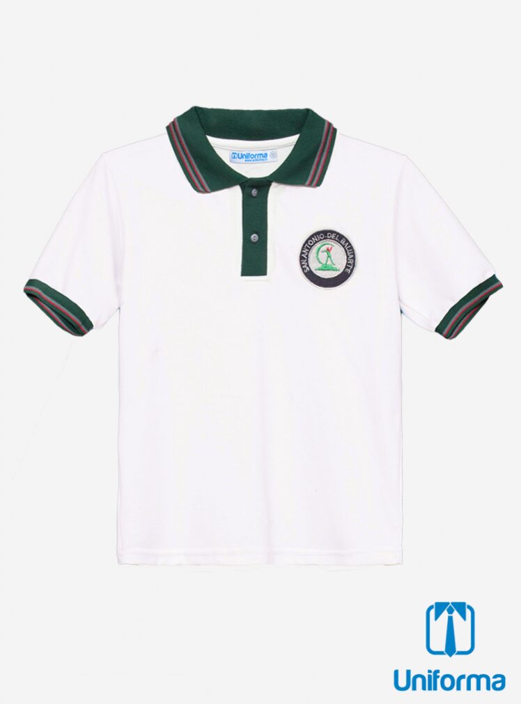Polera piqué colegio San Antonio del Baluarte