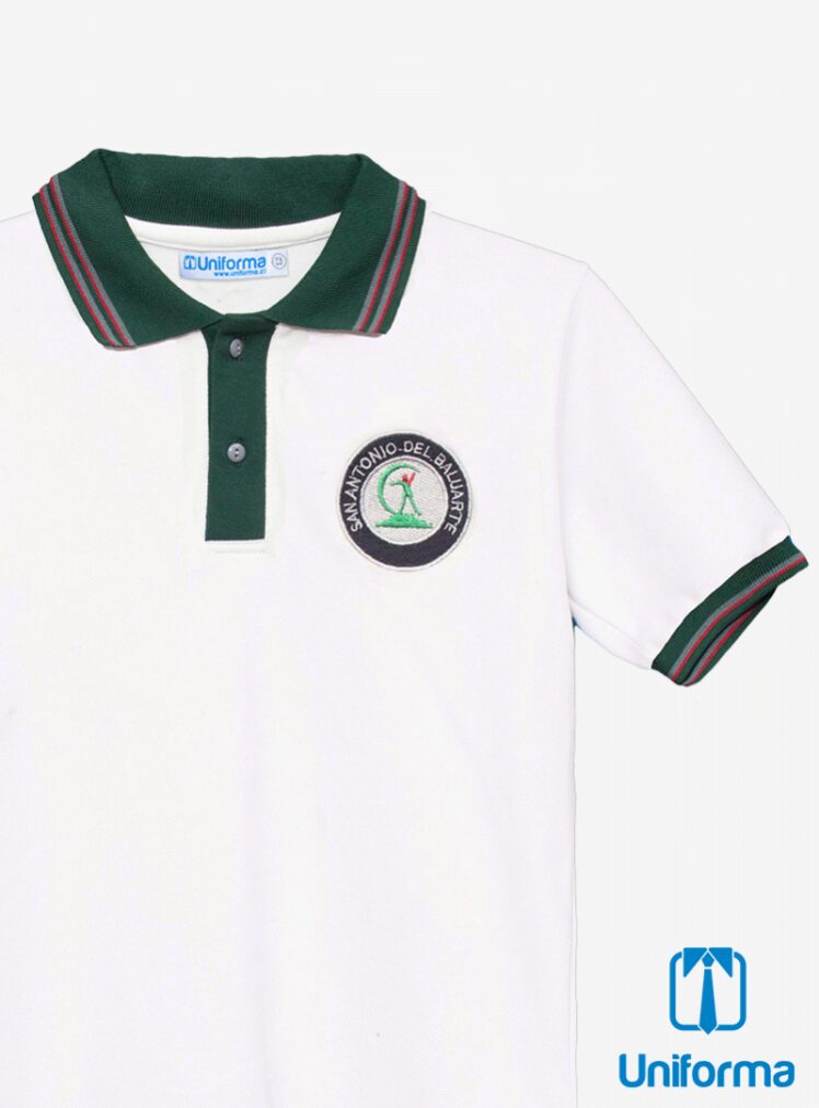 Polera piqué colegio San Antonio del Baluarte
