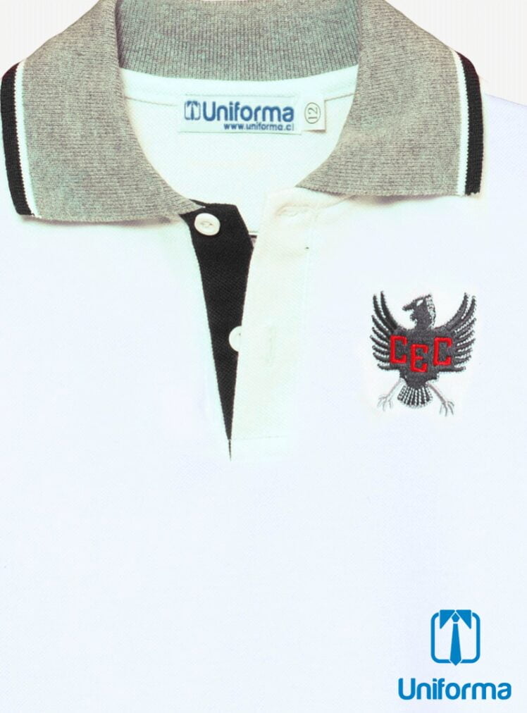 Polera manga corta colegio Chilean