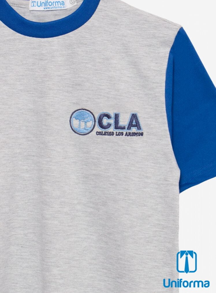 Polera deportiva colegio los Aromos