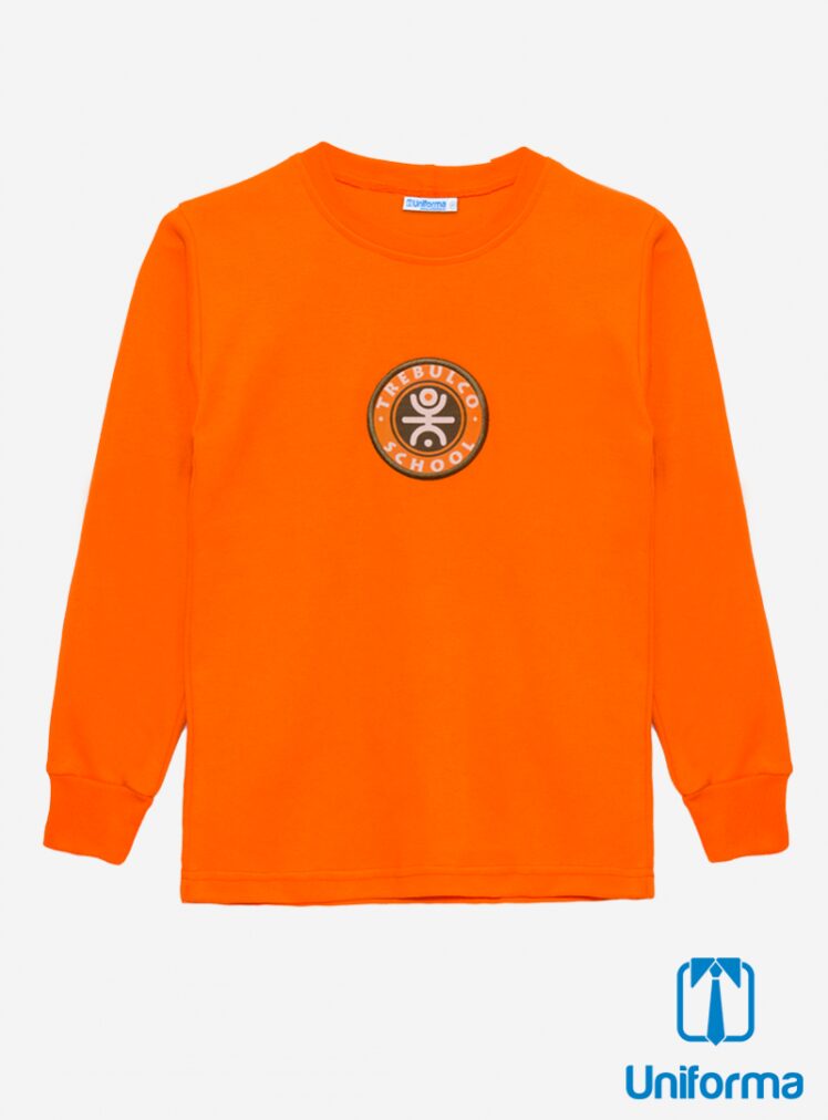 Polera polo deporte manga larga Trebulco School