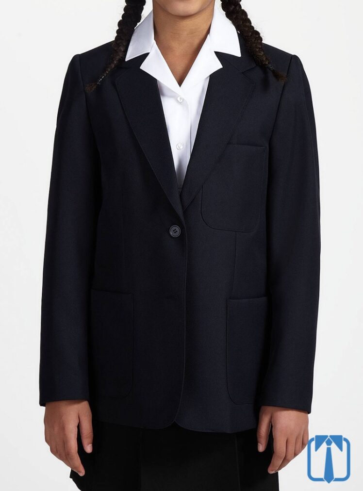 Blazer escolar azul marino genérico