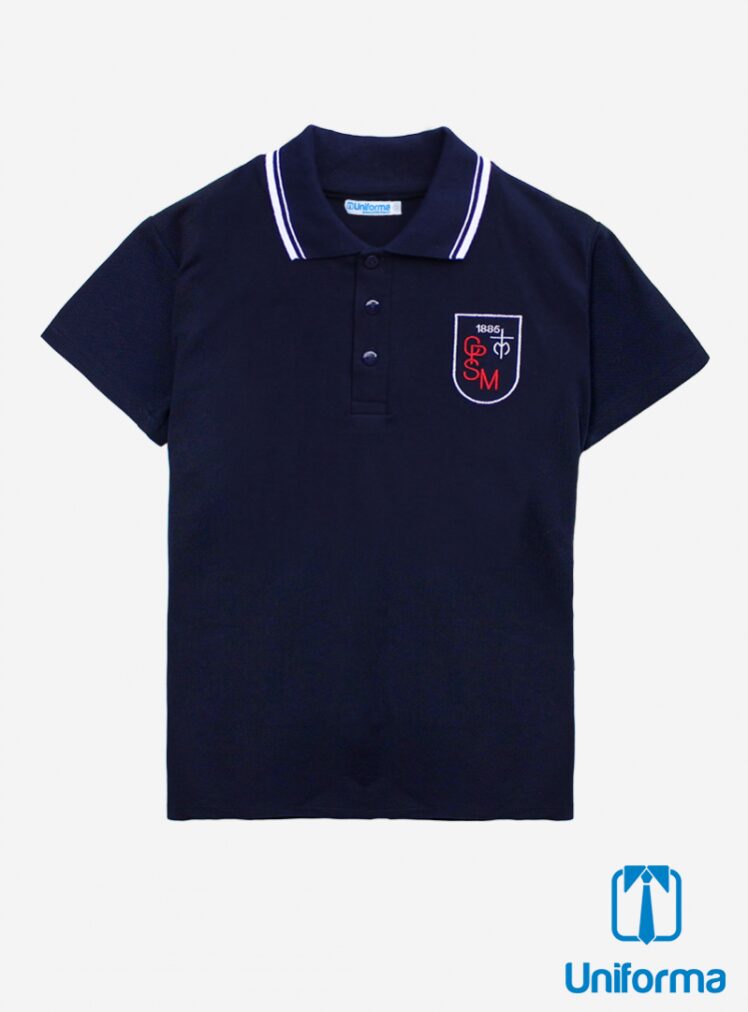 Polera manga corta colegio Boston College