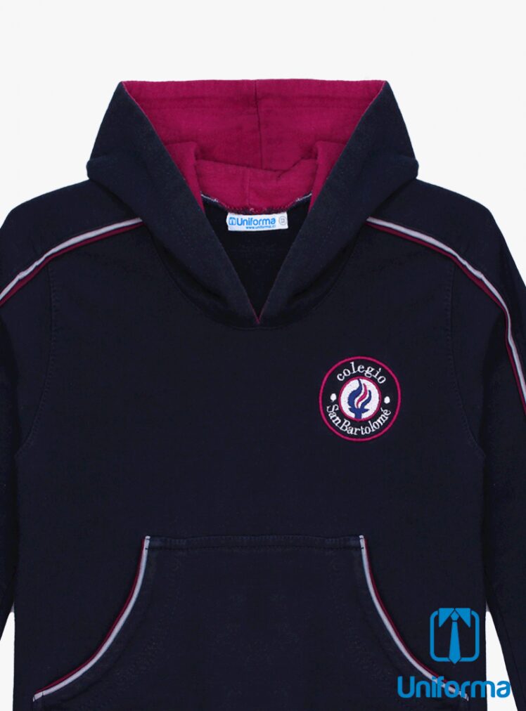 Poleron buzo Colegio San Bartolome