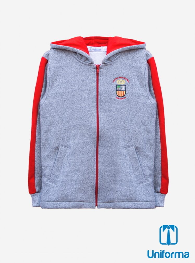 Poleron buzo Colegio San Carlos de Aragon