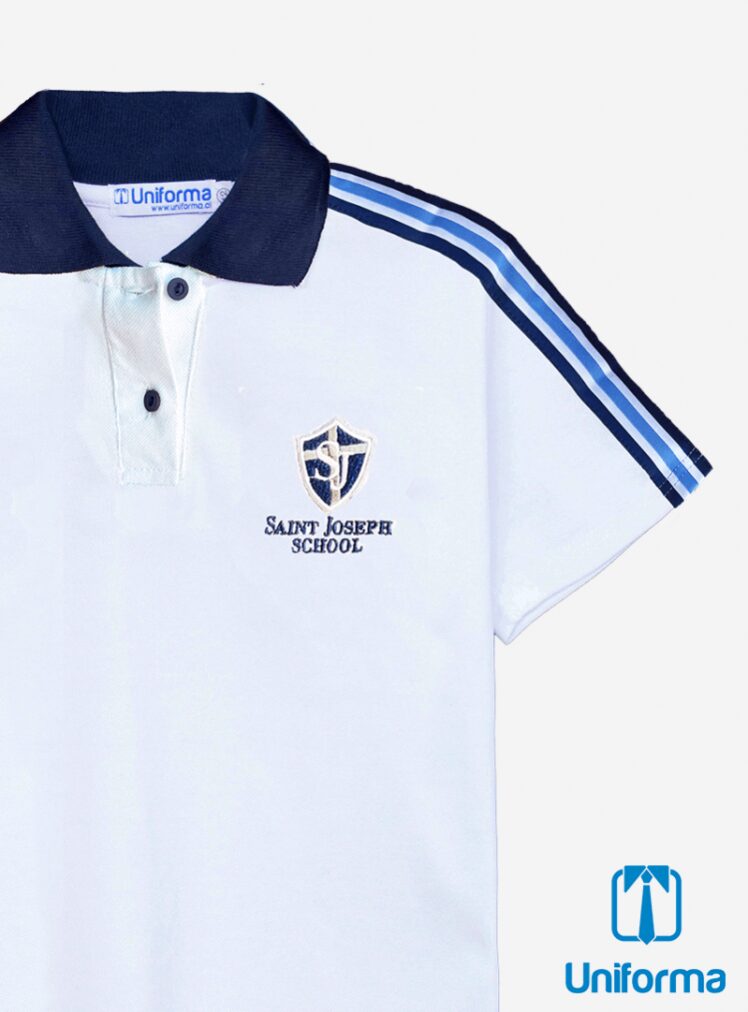Polera manga corta Hombre Saint Joseph School