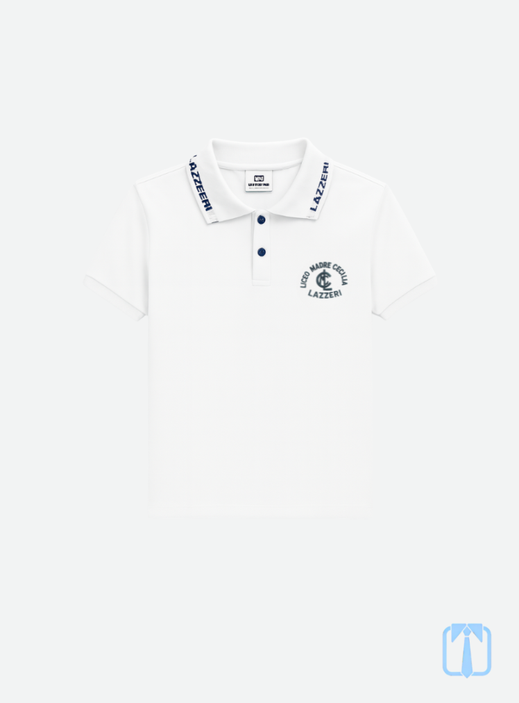 Polera institucional uniforme Liceo Lazzeri La Cisterna